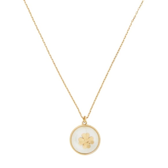 KATE SPADE • Pearls On Pearls Pendant Gold Necklace - Picture 1 of 5